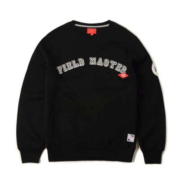 ARCH FIELD MASTER CREWNECK* (BLACK)