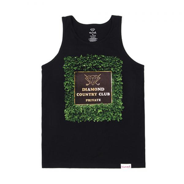 PRIVATE COUNTRY CLUB TANK-BLK