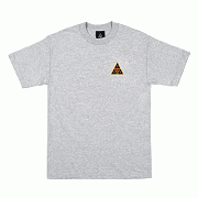 HUF X OBEY ICON FACE PREM TEE-GRY