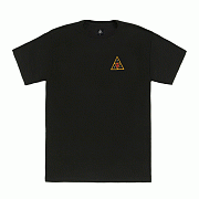 HUF X OBEY ICON FACE TEE-BLK