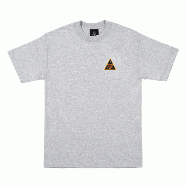 HUF X OBEY ICON FACE TEE-GRY