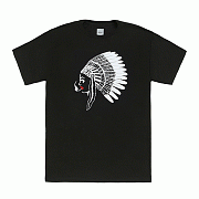 NATIVE CHICK TEE-BLK