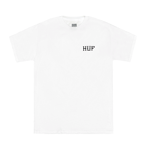 TODD FRANCIS NEVER SAY DIE TEE-WHT