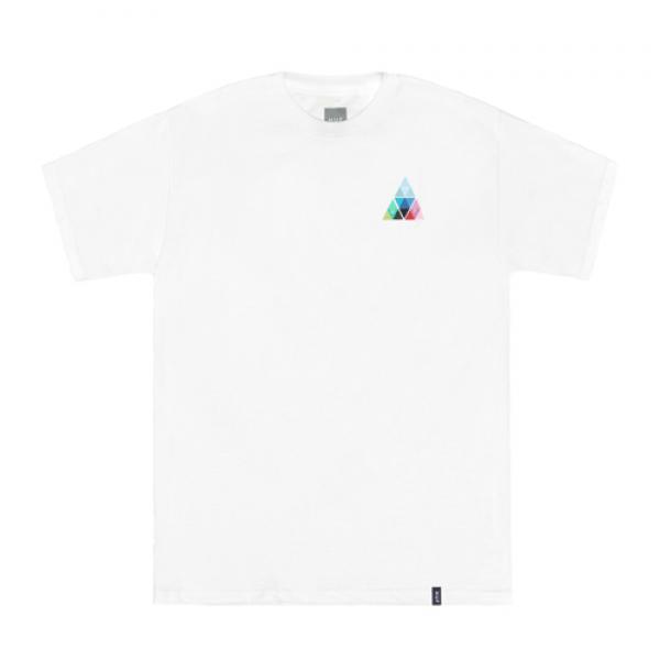 TRIANGLE PRISM TEE-WHT