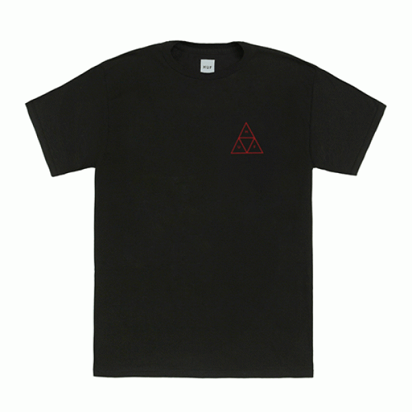 TRIPLE TRIANGLE SS TEE_BLK(red)