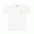 TRIPLE TRIANGLE TEE-WHT(grn)