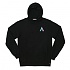 TRIANGLE PRISM PULLOVER HOOD-BLK