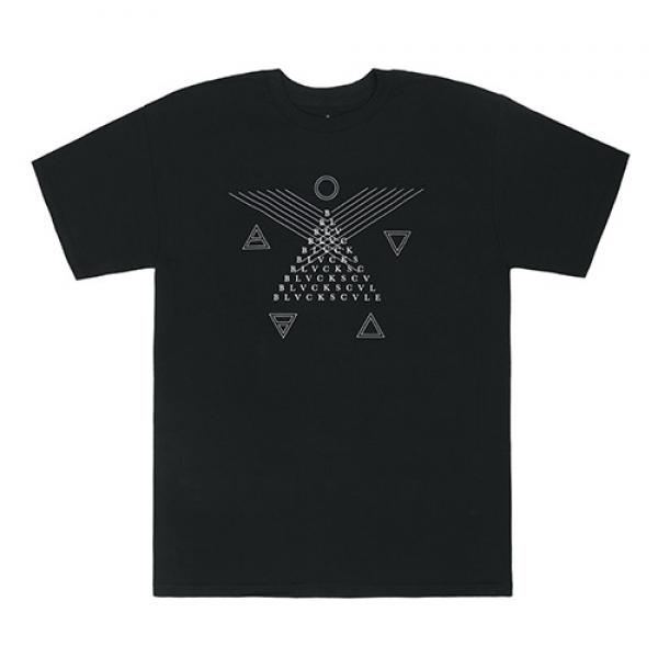 GLYPH GRAPHIC SS TEE - BLK