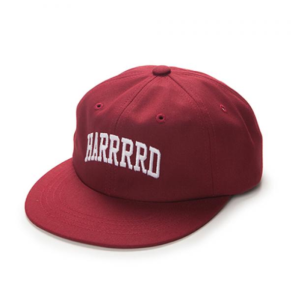 HARD 6 PANNEL CAP(COTTON)-BURGUNDY