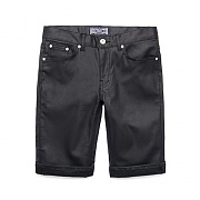 M#0339 1/2 BLACK COATING PANTS