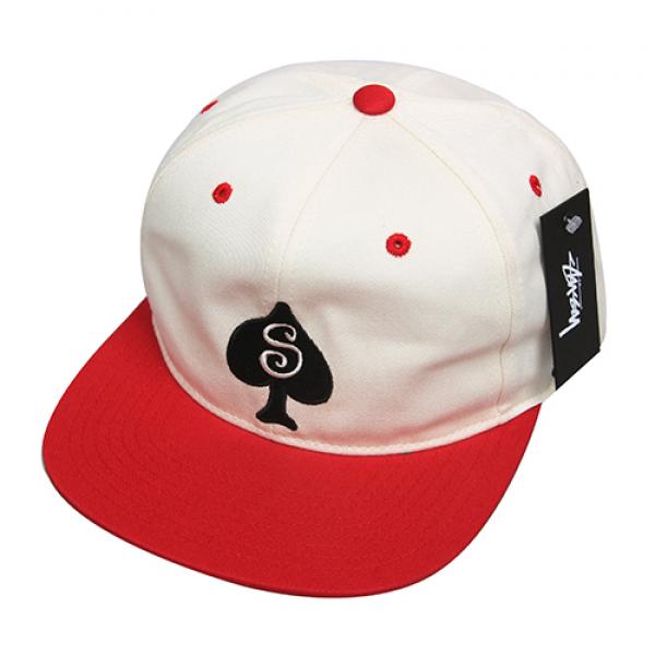 STUSSY ROOTS CAP - RED