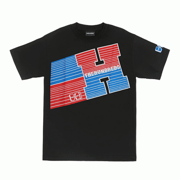 LINE SPACE SS TEE - BLK