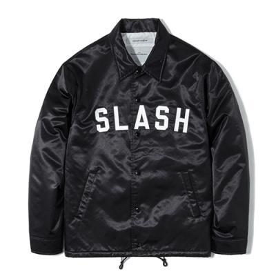 SLASH COACH JACKET FS [BLACK]