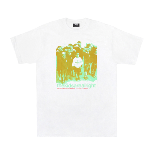 THE KIDS ARE ALRIGHT TEE-WHT