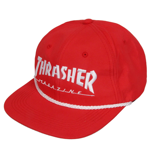 ROPE SNAPBACK-RED