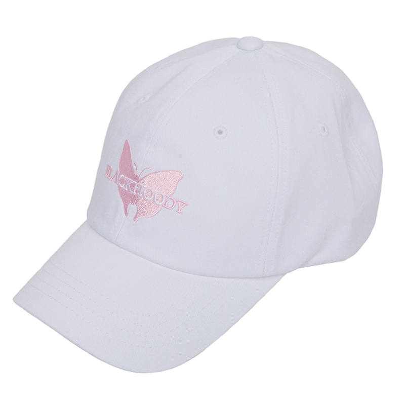 BUTTERFLY SOFT CAP WHITE