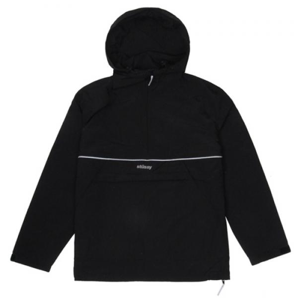 REFLECTIVE SPORTS PULLOVER-BLACK