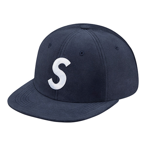 Suede S Logo 6-Panel - Navy