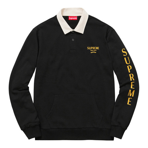 Rugby Sweatshirt - Black