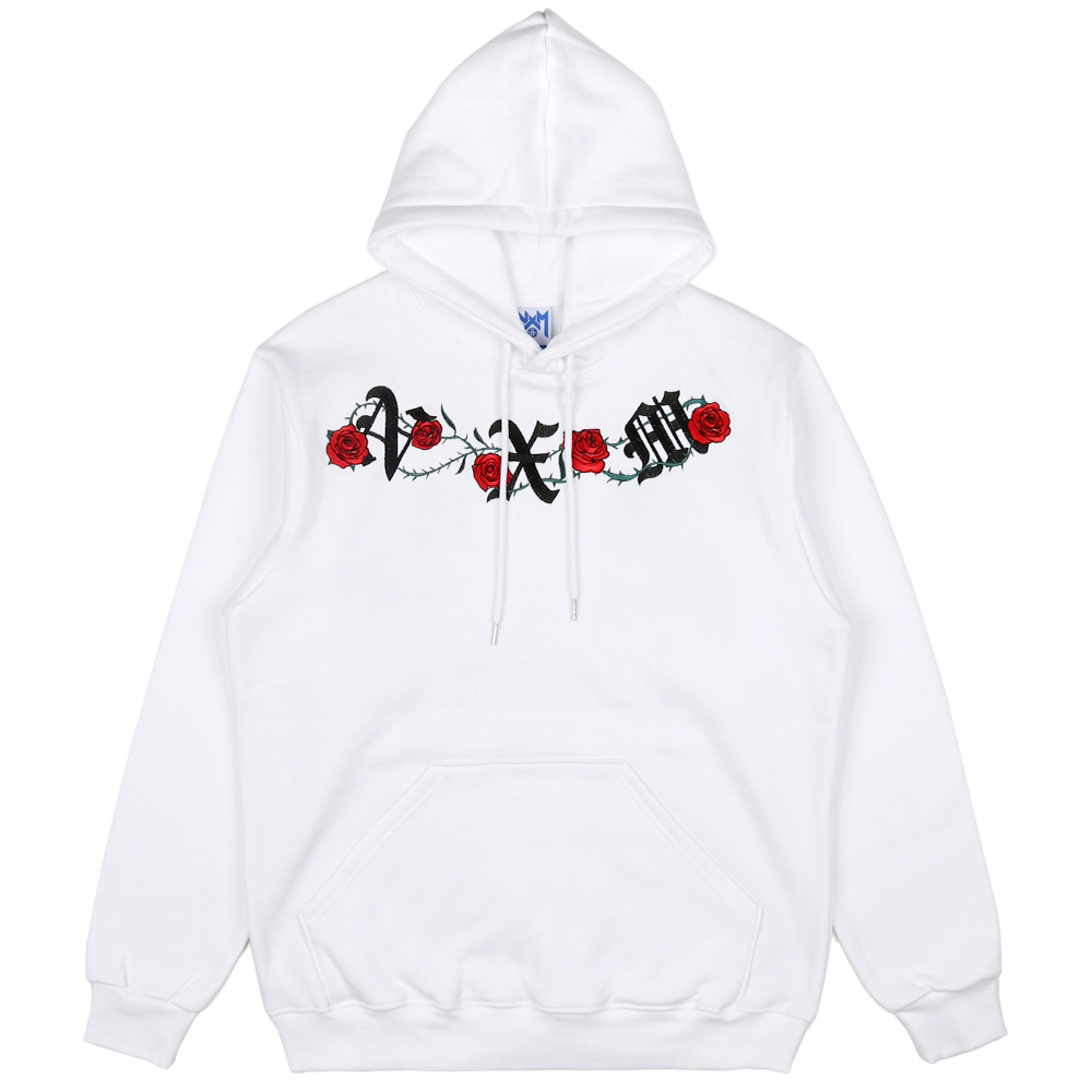 [NYPM] NOISE ROSE HOODIE (WHT)
