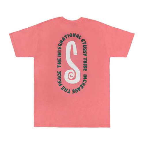 CURLY S INT. TEE-ROSE