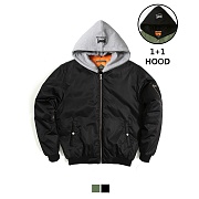 Hood MA-1 Padding Jacket Black