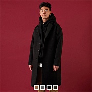 Heavy Line Wool Single Coat
