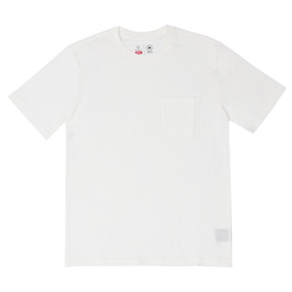 BASIC S/S PKT TEE-OFFWH