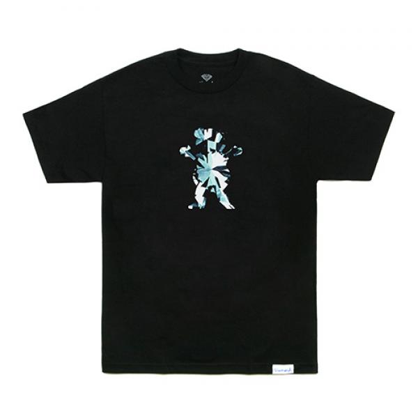 SIMPLICITY BEAR GRIZZLY TEE-BLK