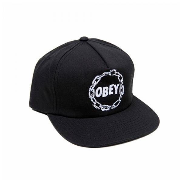 (100570035)CHAINS SNAPBACK-BLK