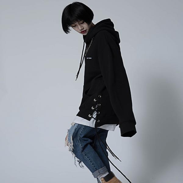 Rope Over Hoodie (Black)() - ̺  [3/20 ϰ]
