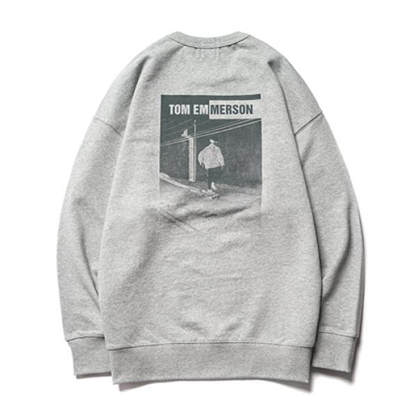 [Tom Emmerson X PARTIMENTO]Skateboard Sweatshirts Gray
