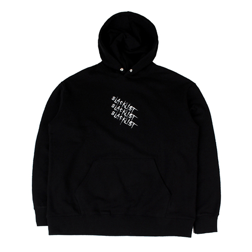 Blacklist Triple Slash Hoodie Sweatshirts - BK
