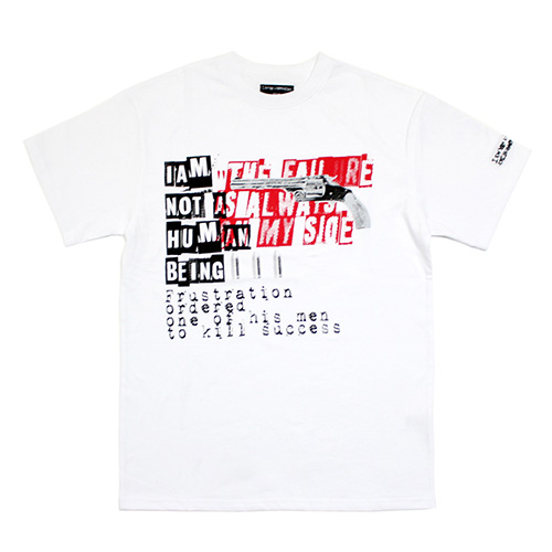 THE FAILURE IS ALWAYS ON MY SIDE TEE-WHITE
