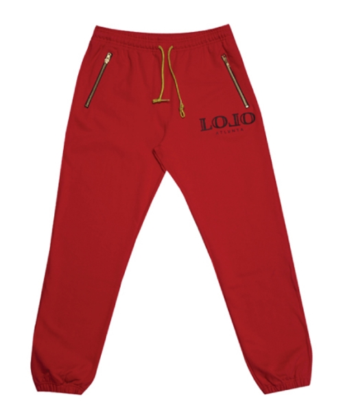 LOLO SWEAT PANTS (RED)