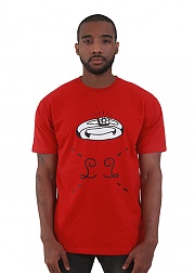 KISS MY RING T-Shirt S/S (Red)