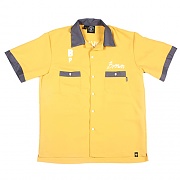 Dice two-tone shirt yellow