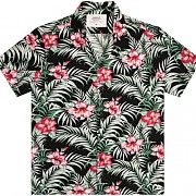Tropical Night Aloha Shirt(U) - Navy