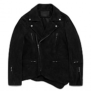 CUT OFF TERRY RIDERS JACKET GS [BLACK]