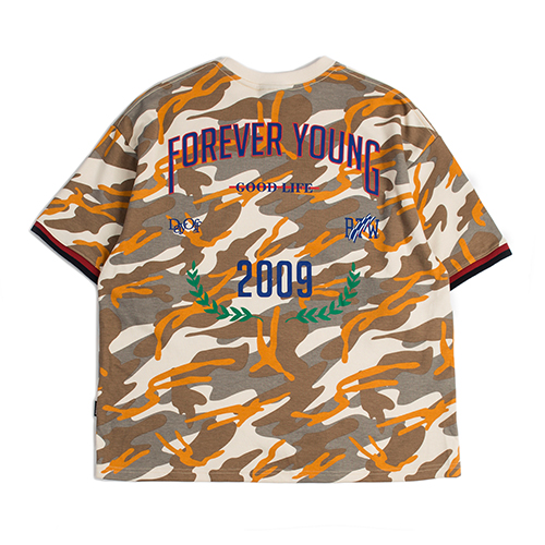 FOREVER YOUNG T SHIRT_CAMO
