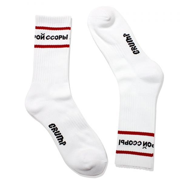 crump lettering socks (CA0003-1)