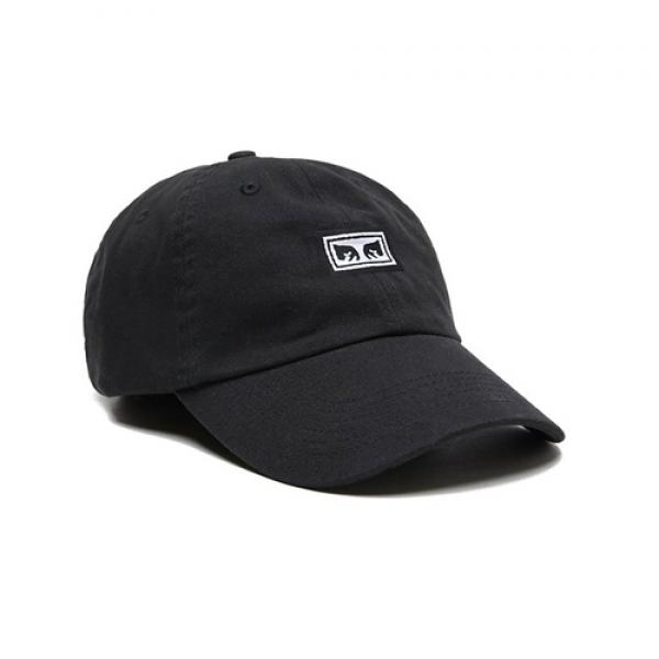 (100580100)BIG BOY 6 PANEL HAT-BLACK