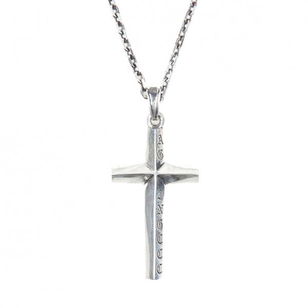 #128 OLD SIDE CROSS NECKLACE