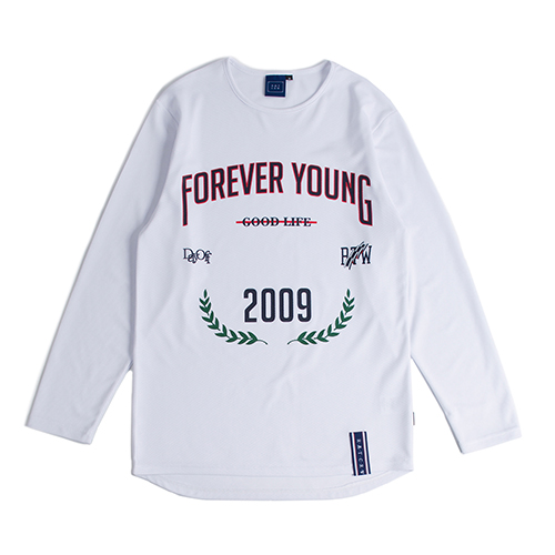 FOREVER YOUNG LONG SLEEVE_WHITE