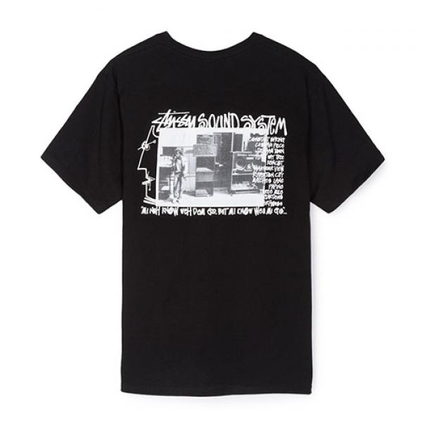 SOUNDS SYSTEM TEE-BLACK