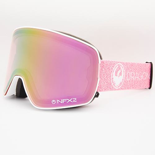 (17020)NFX2 INVERSE / MILL(PINK) STRAP PINK ION + CLEAR LENS