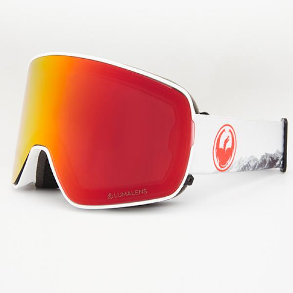 (17021)NFX2 INVERSE / REALM STRAP LUMALENS RED ION + CLEAR LENS