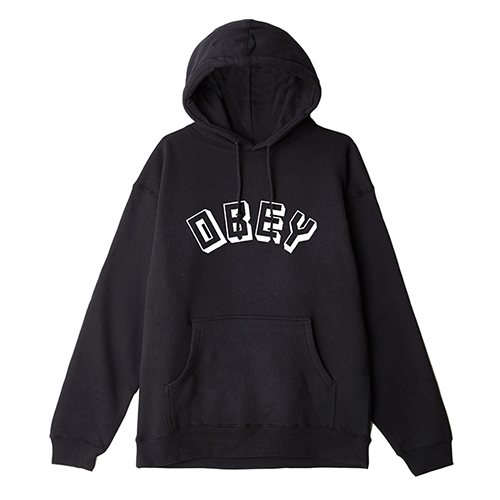 (111731644)OBEY NEW WORLD HOOD-BLK