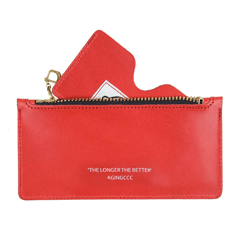 267# STANDARD CARD POUCH-RED