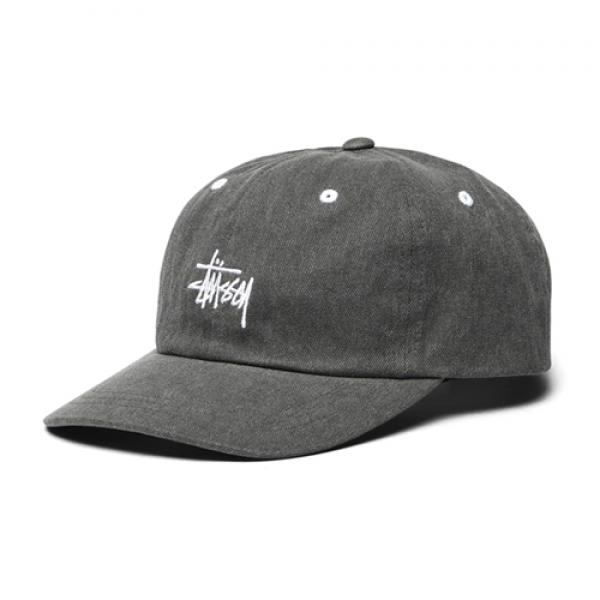 WASHED STOCK LOW PRO CAP-BLK